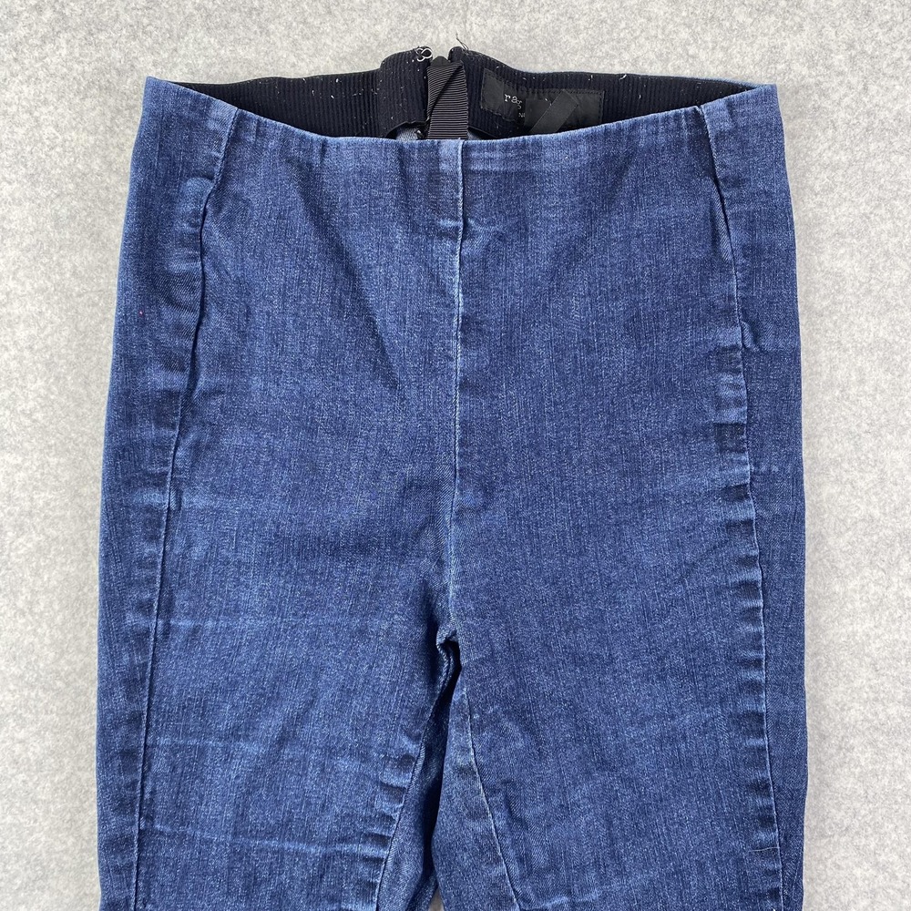 Rag & Bone Jeans Womens 2 (24x25) Blue Denim Mid Rise Skinny Back Zip Made USA